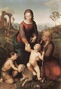 Overbeck, Johann Friedrich Maria und Elisabeth mit dem Jesus painting